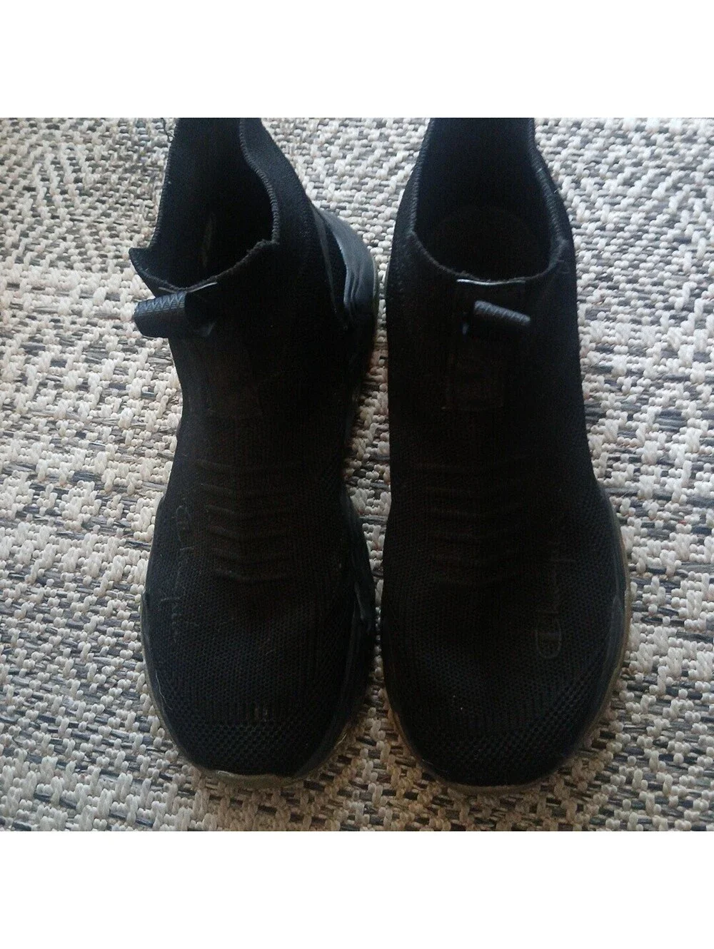 9 Women's Pull-on Black Champion Shoes